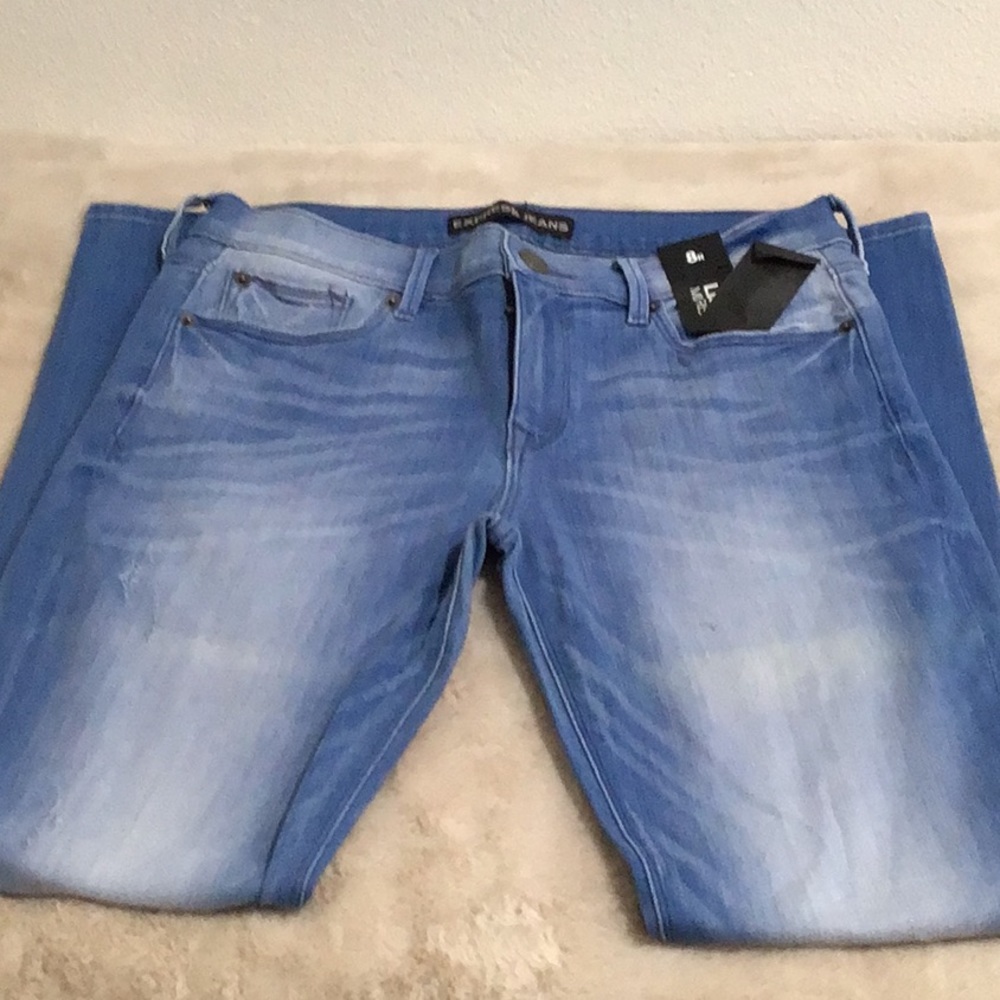 🆕 Express Mid Rise Faded Skinny Jeans